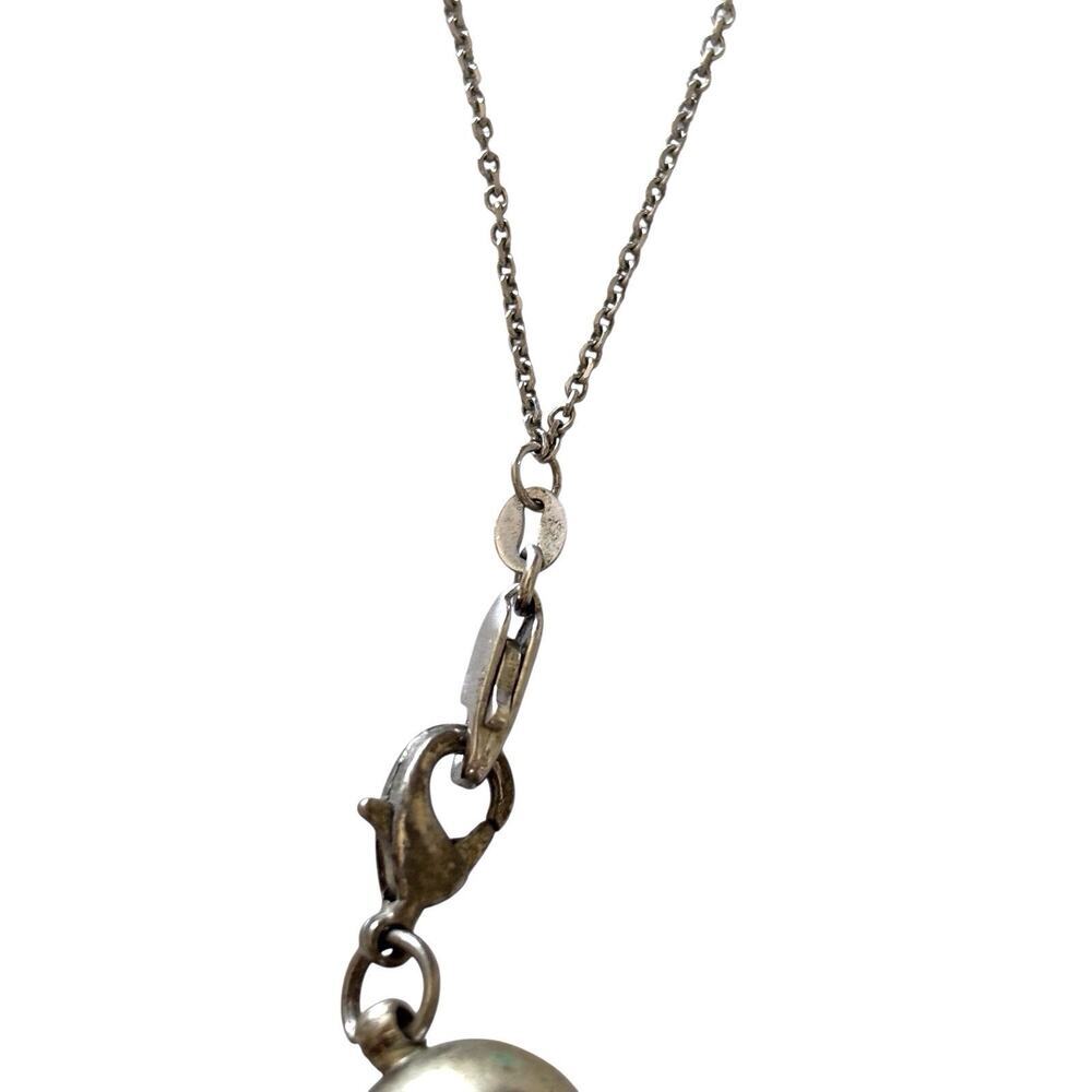 Sajen 925 Sterling Pink Druzy Pendant w/ Amethyst & Opal Triplets On 925 Chain - Picture 5 of 9